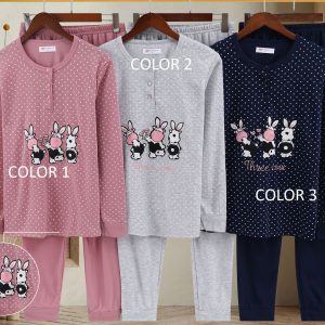 Pijama mujer algodon invernal