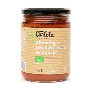 Albóndigas veganas en salsa de tomate 425g, Carlota