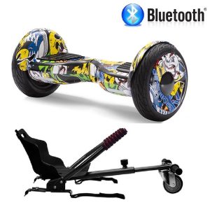 Hoverboard con Silla 10 Pulgadas Hip Hop Edition