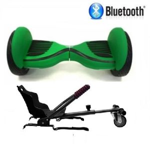 Hoverboard Con Silla 10 Pulgadas Verde Pro Edition