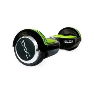 Hoverboard 6.5 Pulgadas Negro y Verde Nilox Doc Plus Edition