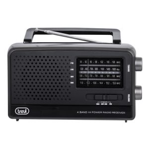 RADIO PORTATIL AC/DC MULTIBANDA NEGRO TREVI MB746W