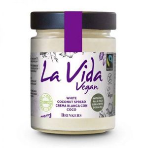 Crema blanca con Coco 270gr, La Vida Vegan