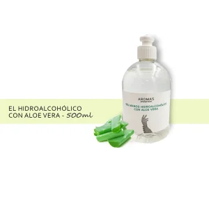 GEL HIDROALCOHÓLICO CON ALOE VERA 500ML