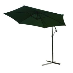 SOMBRILLA PARASOL COLGANTE VERDE 3 METROS DONNA GARDEN DG1004