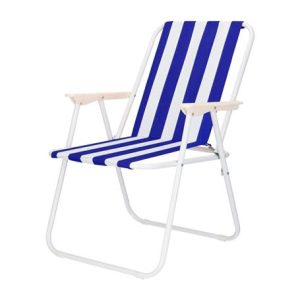 SILLA DE PLAYA 42X52X75CM AZUL SERIE SAVONIA DONNA GARDEN DG1353