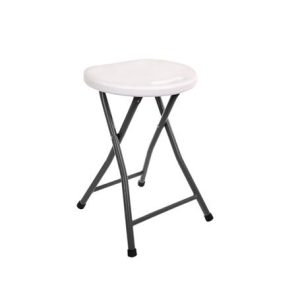 TABURETE DE RESINA REDONDA 30X30X44CM DONNA GARDEN DG1249
