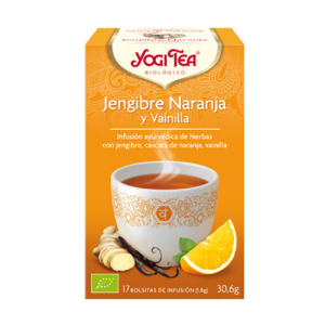 Jengibre Naranja y Vainilla, Yogi Tea
