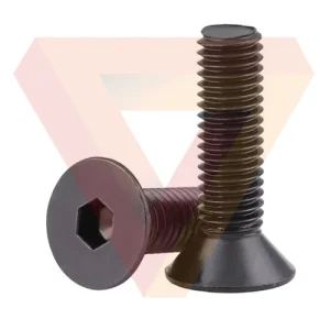 Tornillo Allen Avellanado DIN 7991 Acero Negro – M2.5