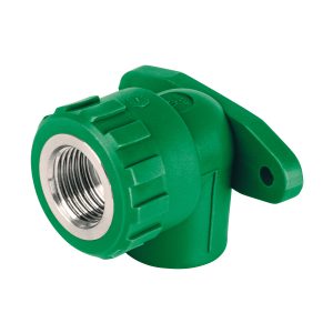 Codo oreja 90° PPR, 1/2″, hembra con inserto metálico, Foset